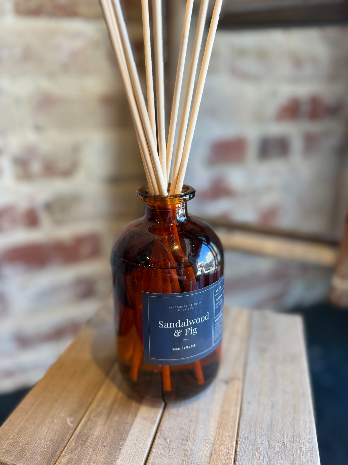 Sandalwood & Fig Reed Diffuser- Amber