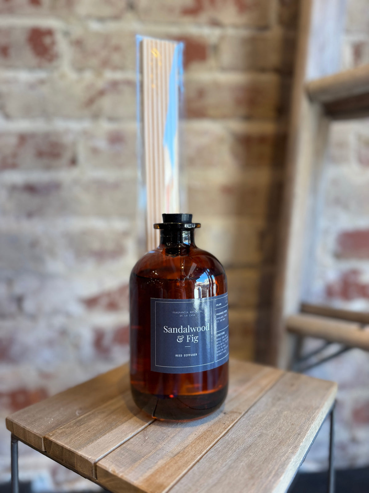 Sandalwood & Fig Reed Diffuser- Amber