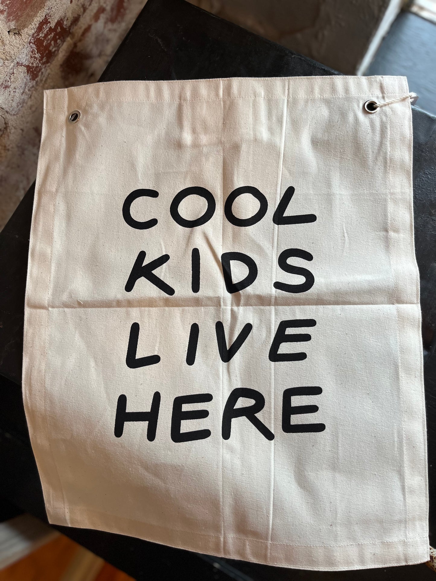 Cool Kids Banner- Natural