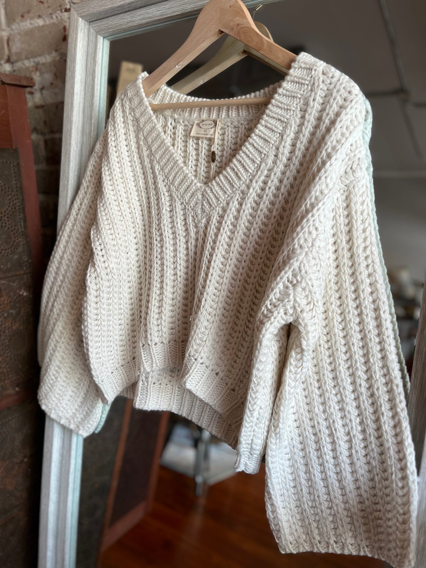 Emi Gardenia Sweater