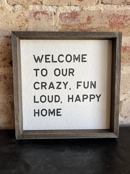 Fun Home Wall Sign