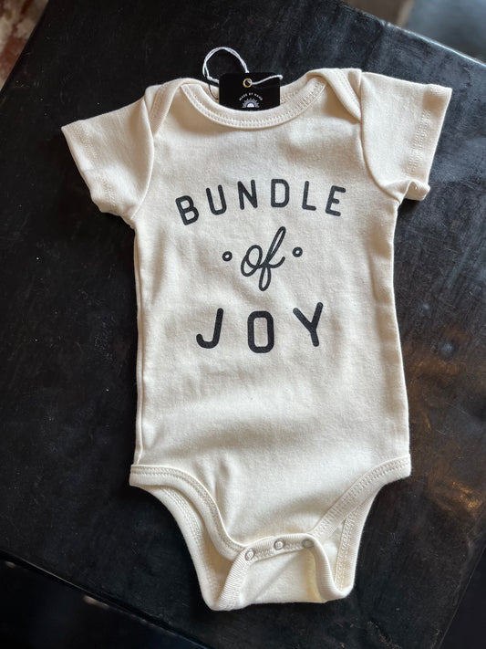 Bundle of Joy Onesie- Cream