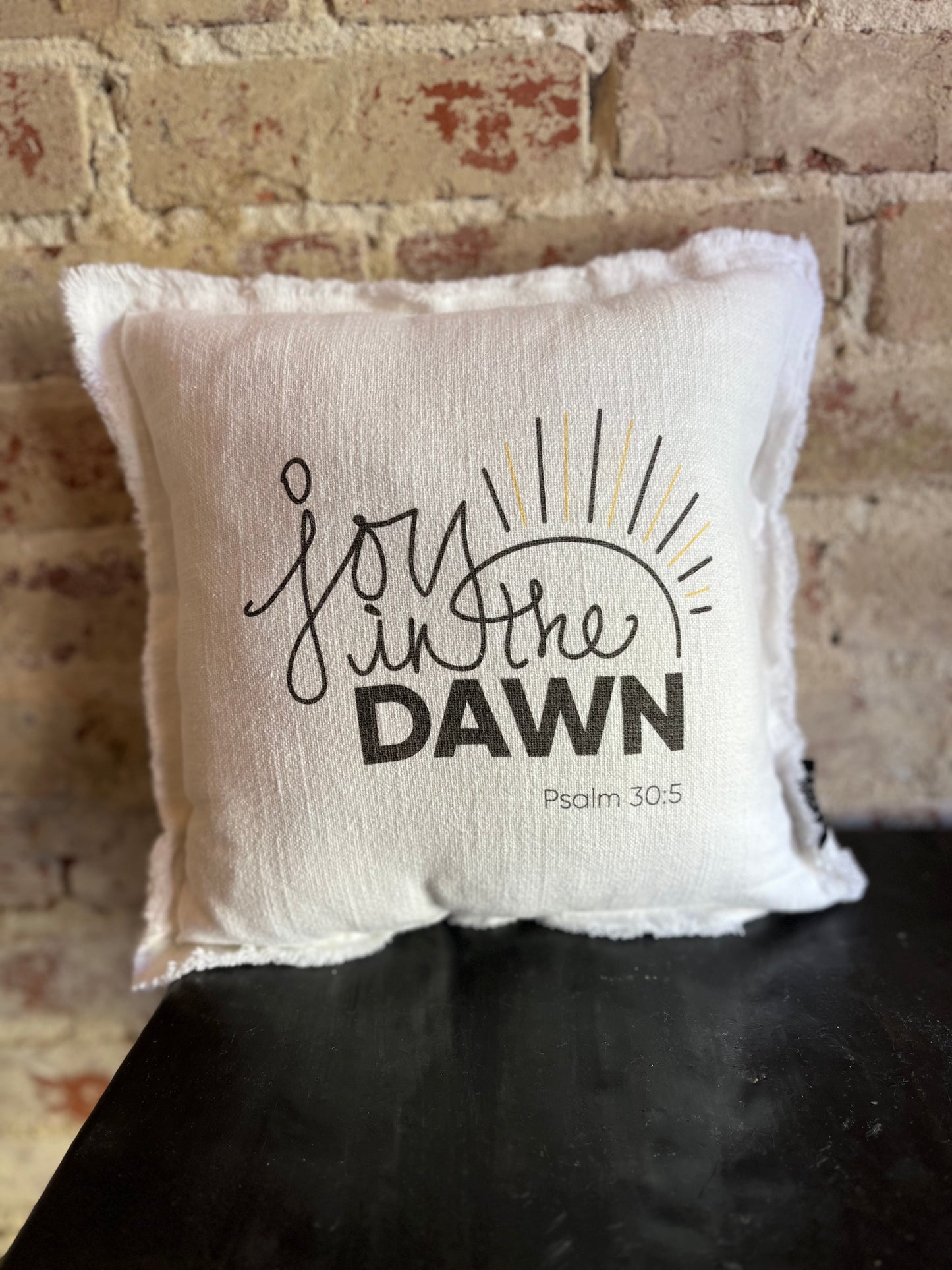 Joy in the Dawn Pillow