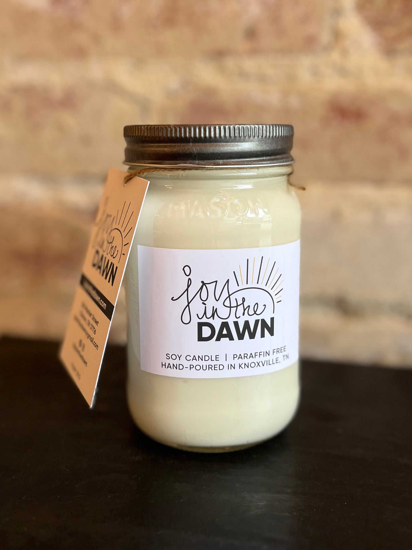 Joy in the Dawn Candle