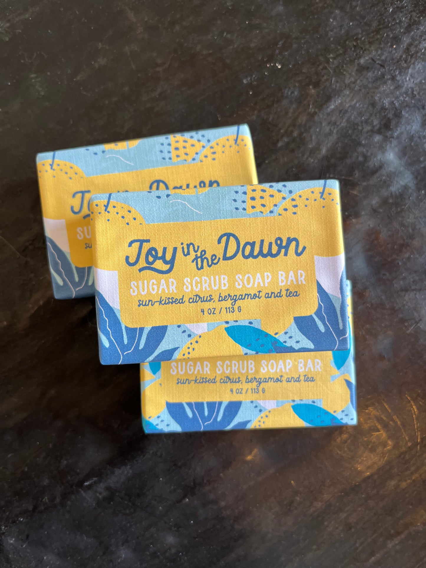 Joy in the Dawn Sugar Scrub Soap Bar