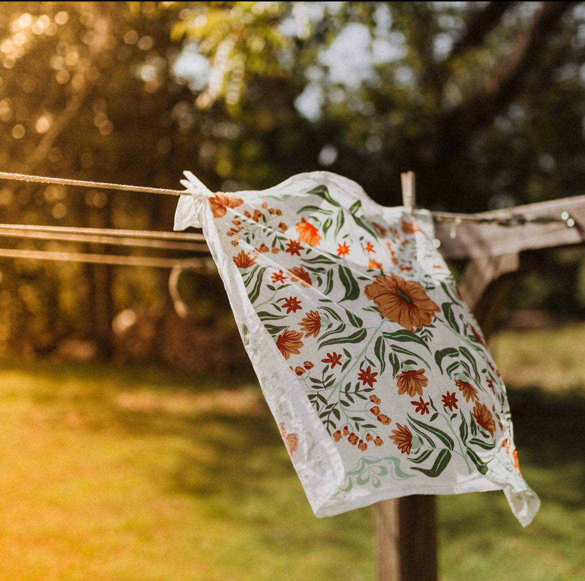 Oversized Flora Bandana