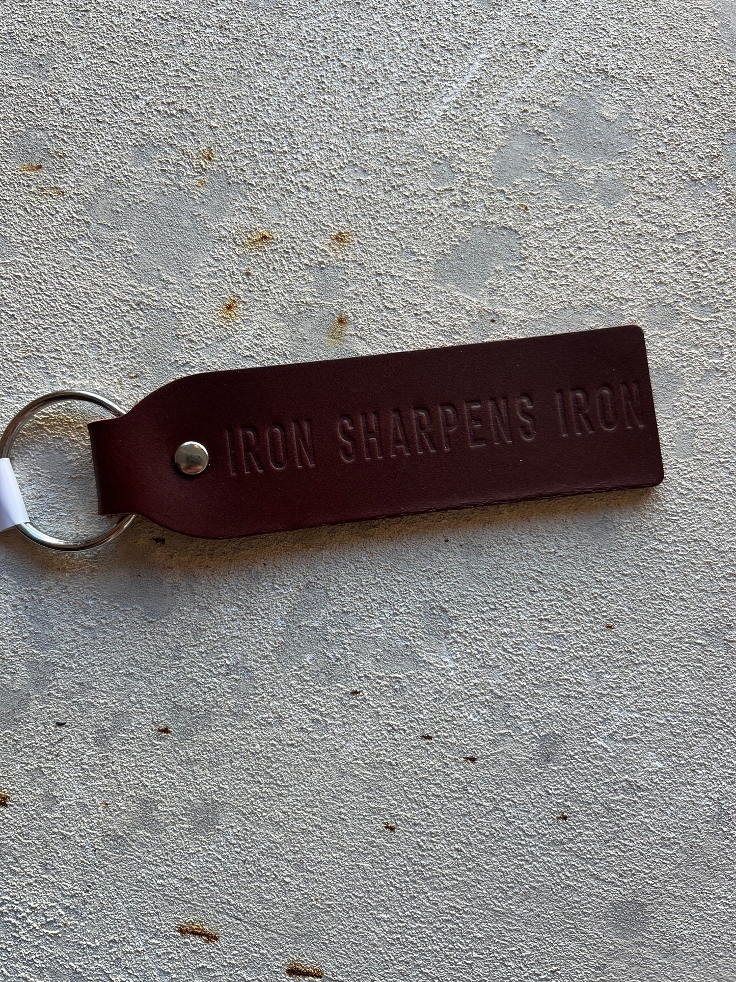 Iron Sharpens Iron Key Fob