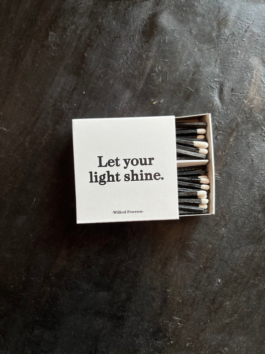 Let Your Light Shine Matchbox