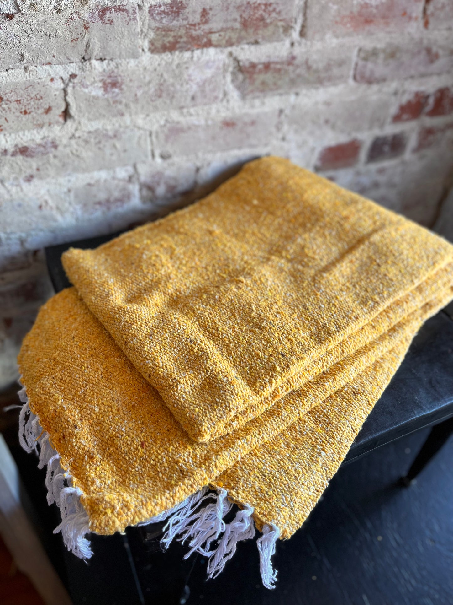 Yellow Sunshine Baja Blanket
