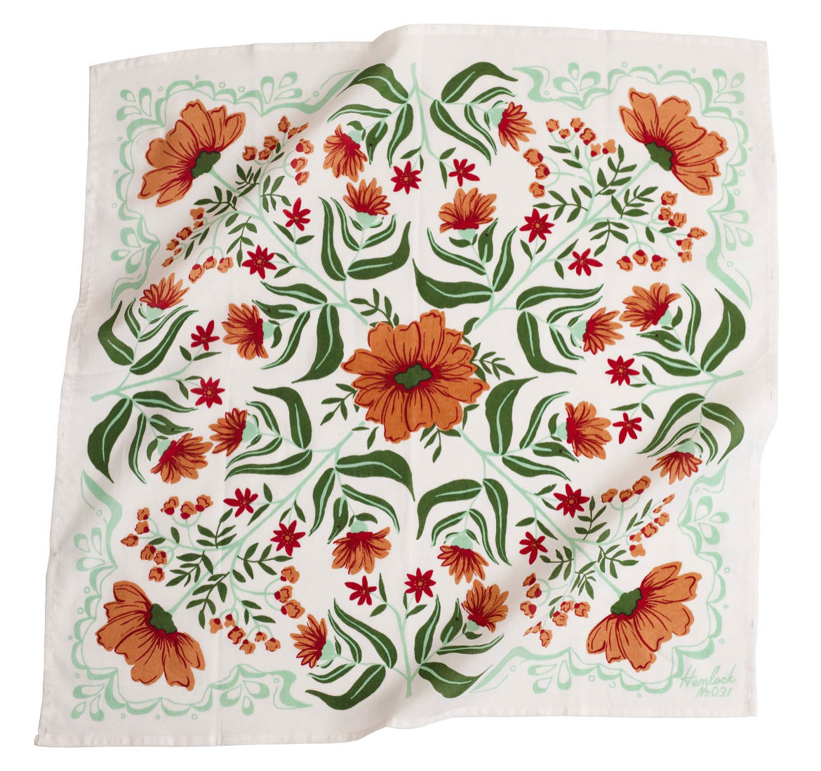 Oversized Flora Bandana