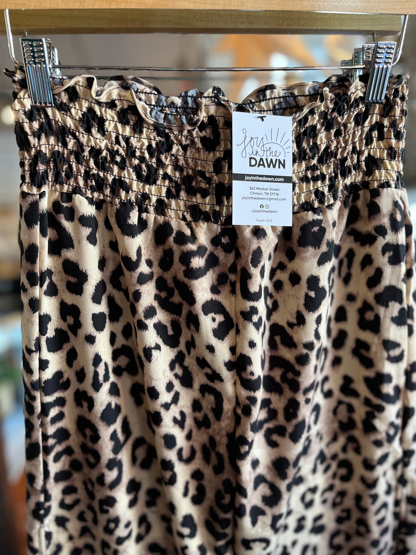 Swimsuit Cover Up Leopard Pants