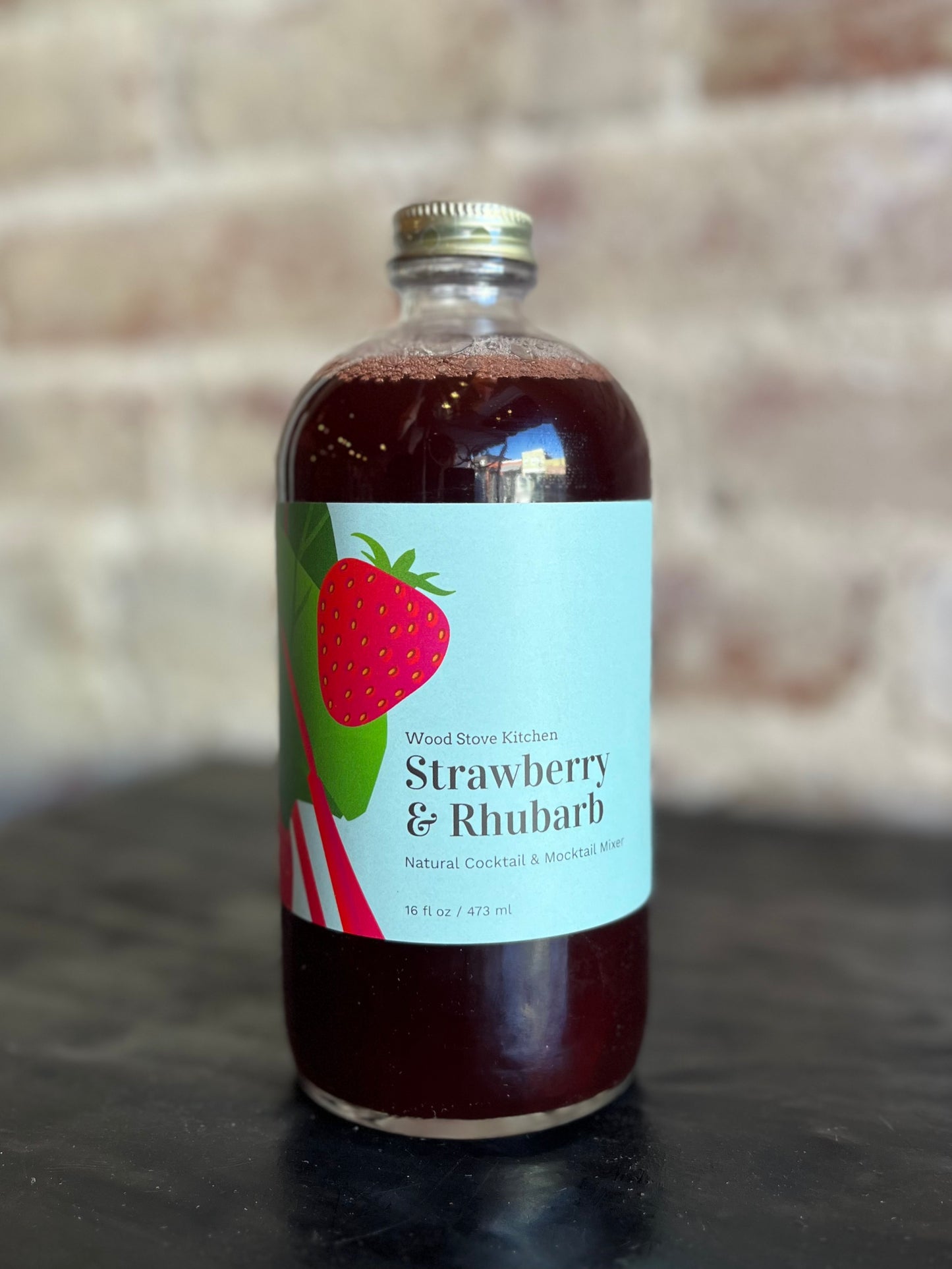 Strawberry & Rhubarb Mixer