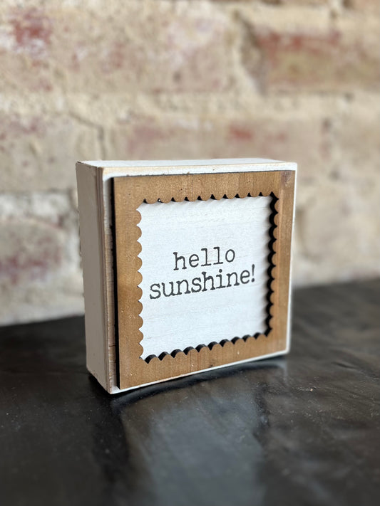 Hello Sunshine Sign